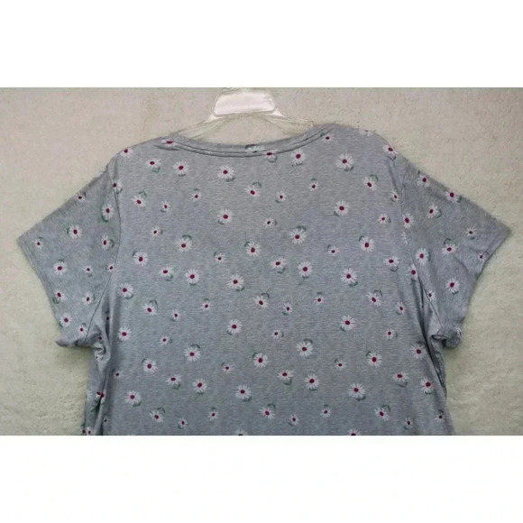 Joyspun Women's Long Pajama Gown-Size 2X(18W-20W)-Soft-Pockets - Picture 7 of 8